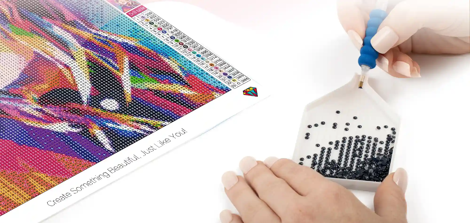 Creating diamond art painting kits, blending creativity and sparkle for all ages.